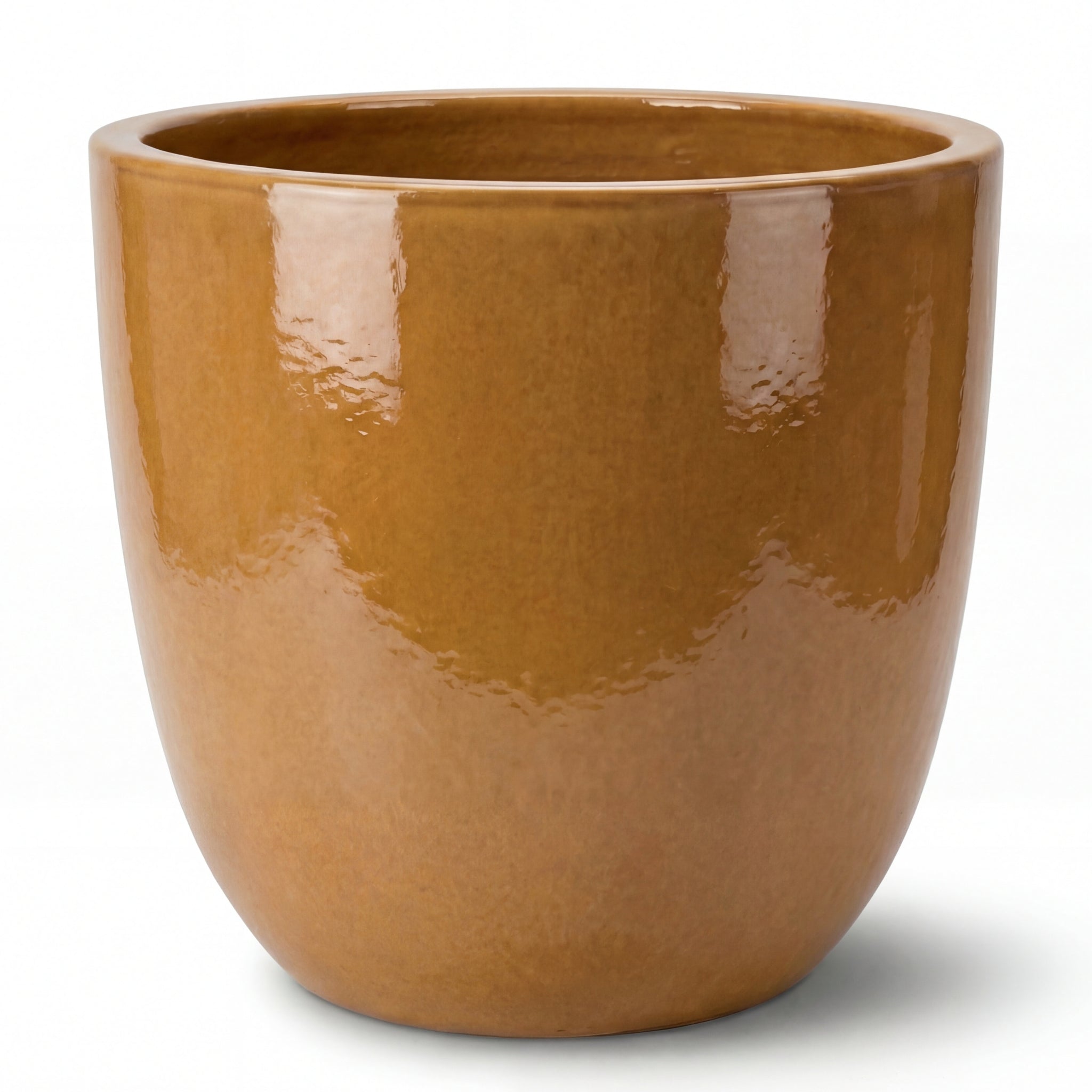 Keramický květináč LANCELOT - Pouštní žlutá