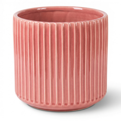 Keramik-Pflanzkübel LONDON – Rosa