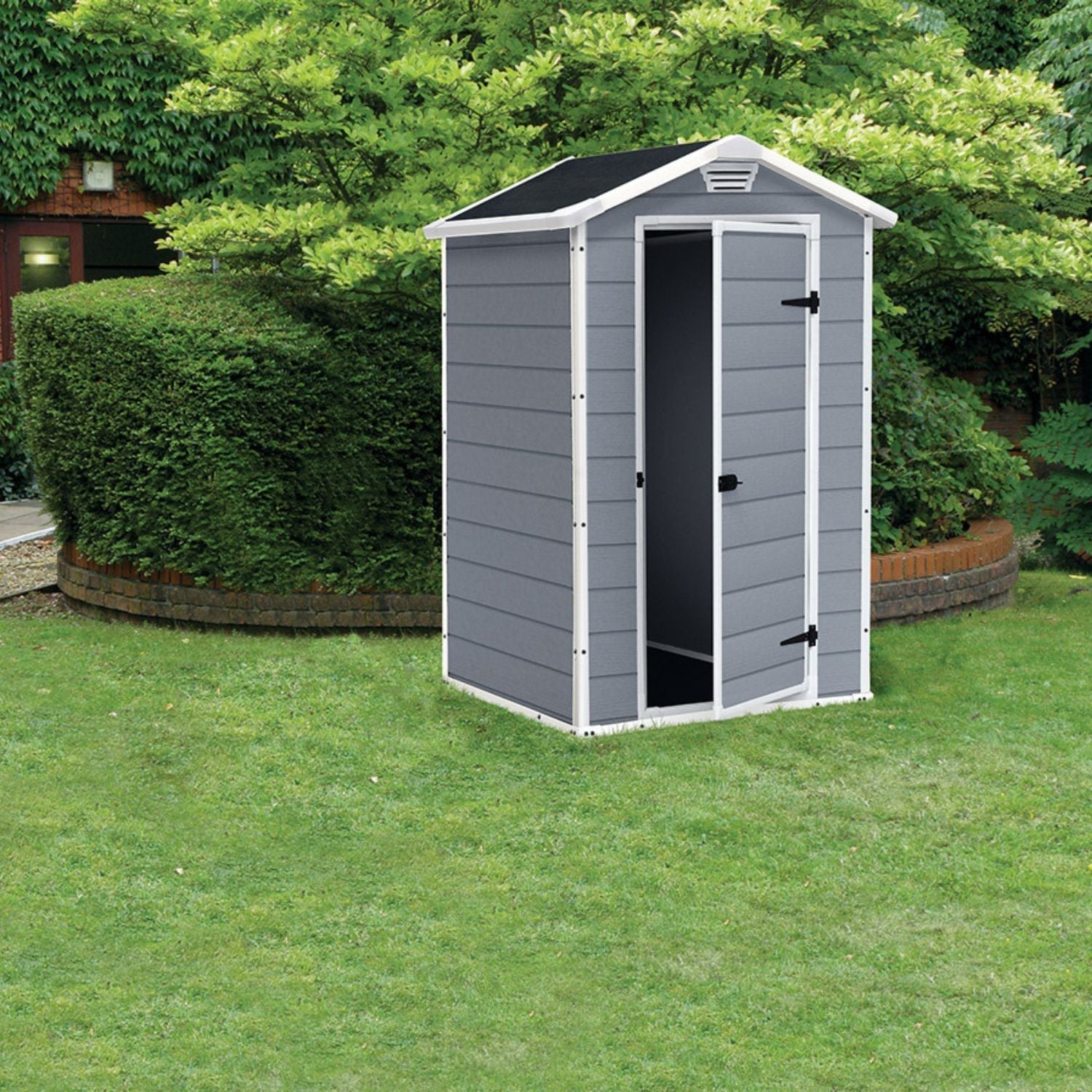 Abri de jardin MANOR 4x3 Gris
