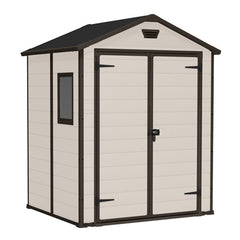Keter Manor 6×5 DD — Gartenhaus, Beige