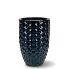 Keramik-Pflanzkübel MEROVEE – Eisblau - L (30 cm x 45 cm)