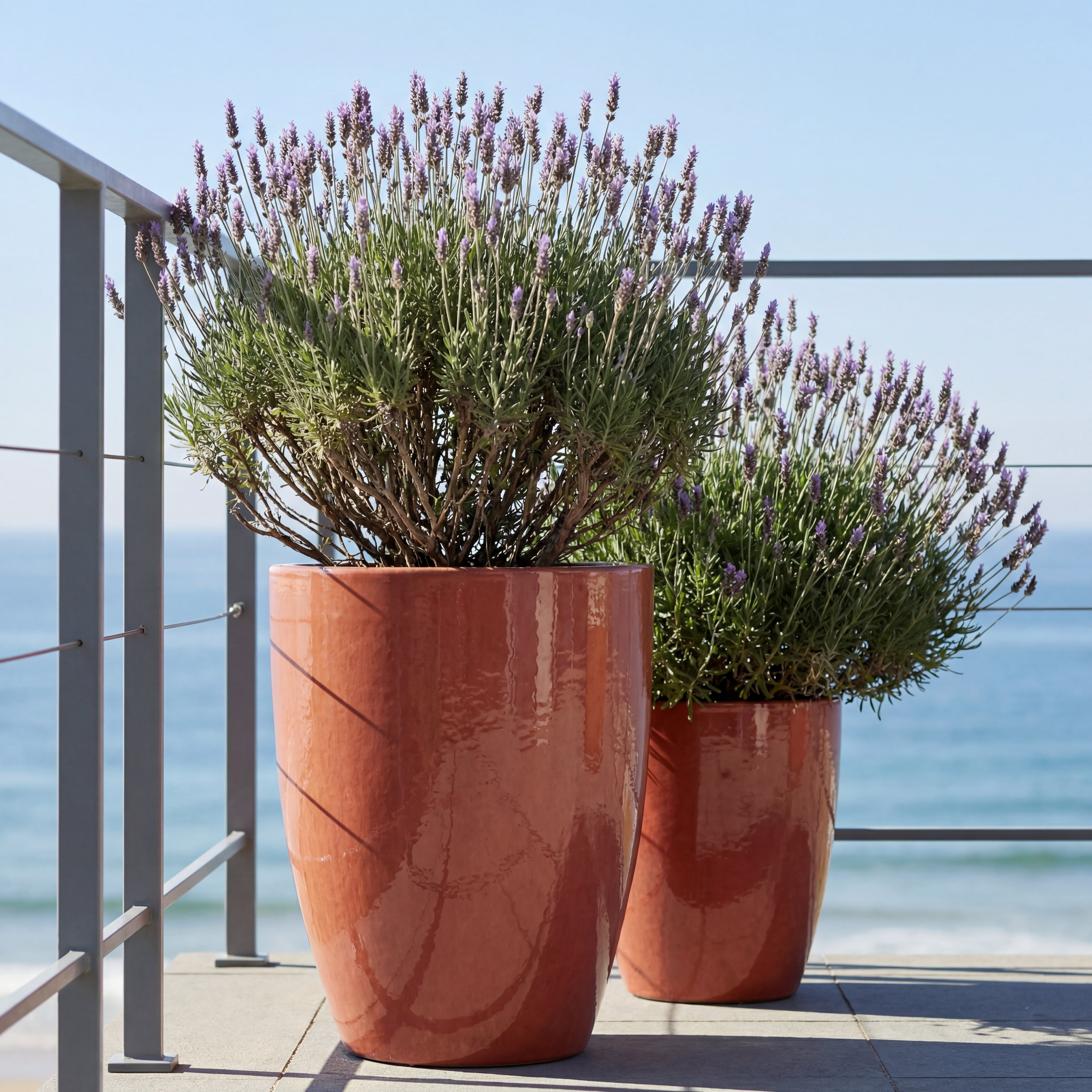 Blumentopf MAZARIN Rosa – handgefertigte Keramik, XXL bis 68 cm