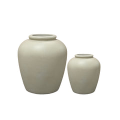 Betonpflanzgefäß Origin – Beige