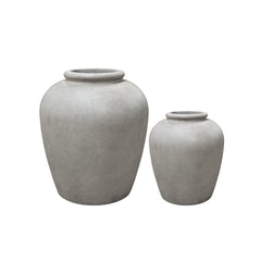 Betonpflanzgefäß Origin – Nebelgrau