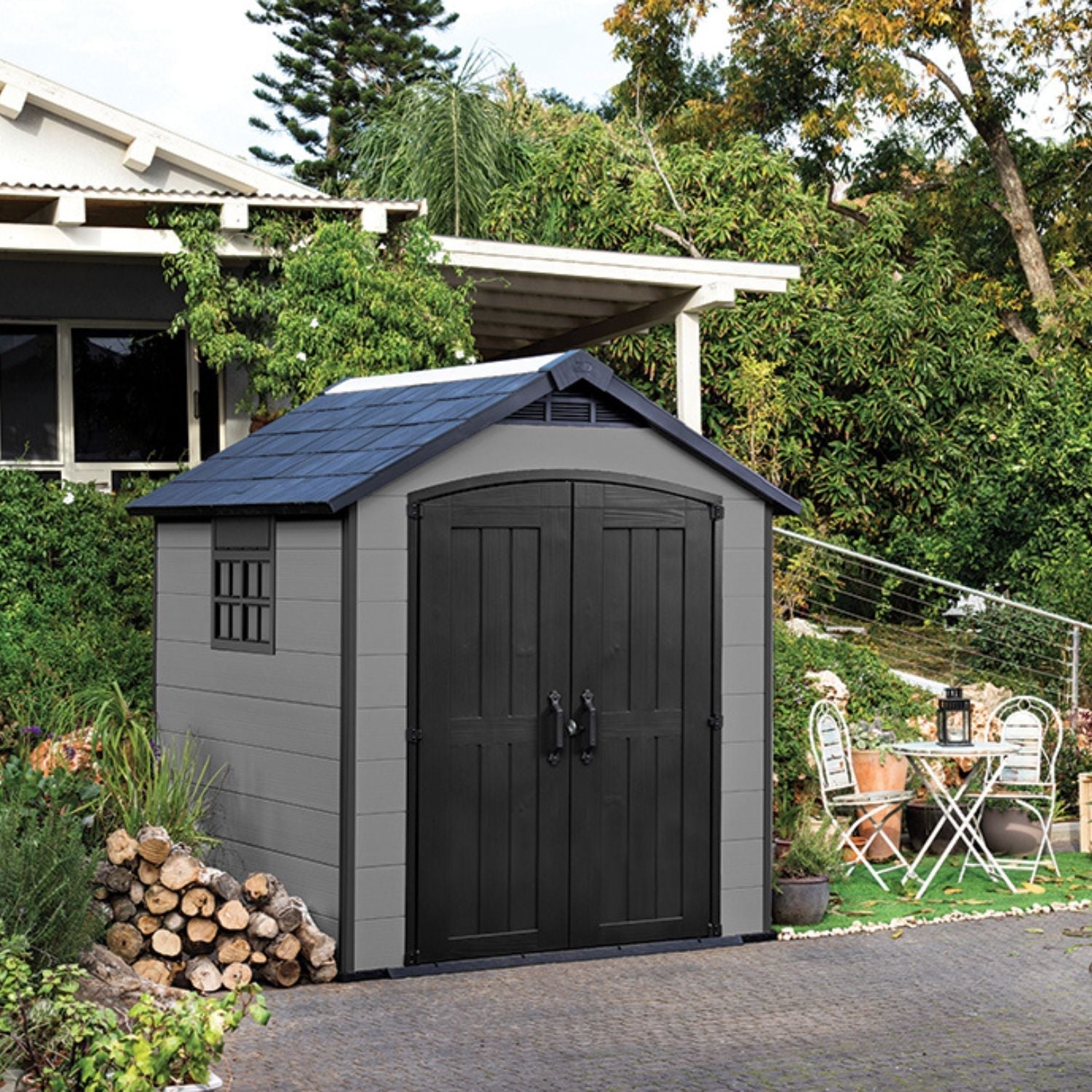 Abri de jardin PREMIER 757 Gris