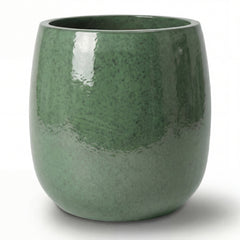 Keramik-Pflanzkübel SOCRATE - Cremefarben