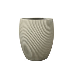 Betonový květináč Solstice - Béžová