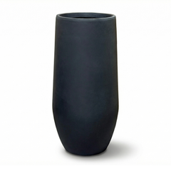 Betonový květináč Zenith - Matně černý