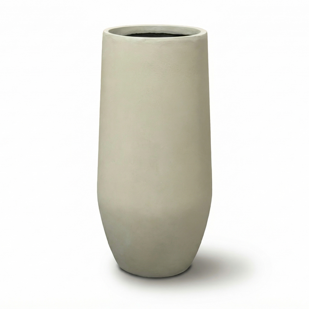 Beton-Pflanzkübel Zenith – Beige - XXL (40 cm x 80 cm)