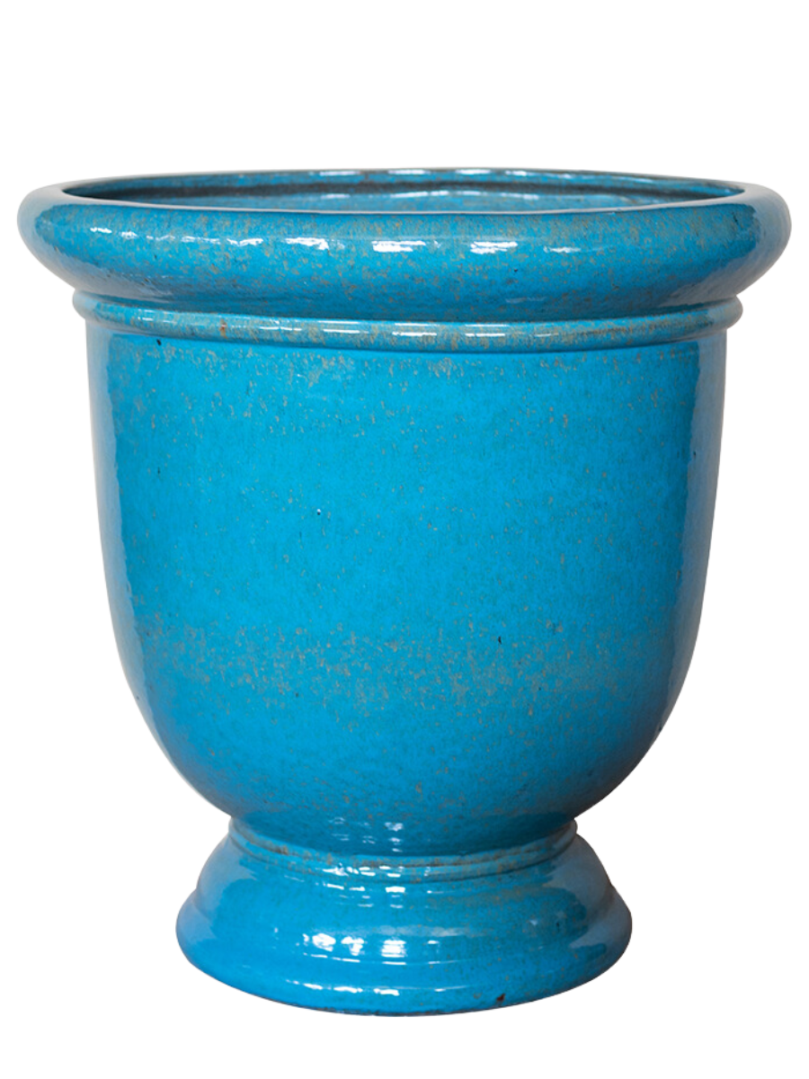 XXL Pflanzkübel Titan - stahlblau