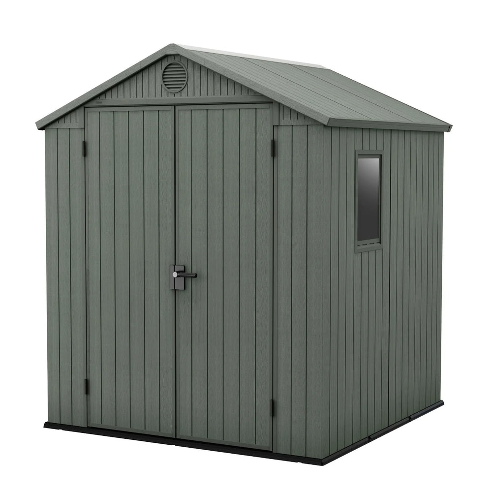 Keter Darwin 6×6 — Gartenhaus, Grün