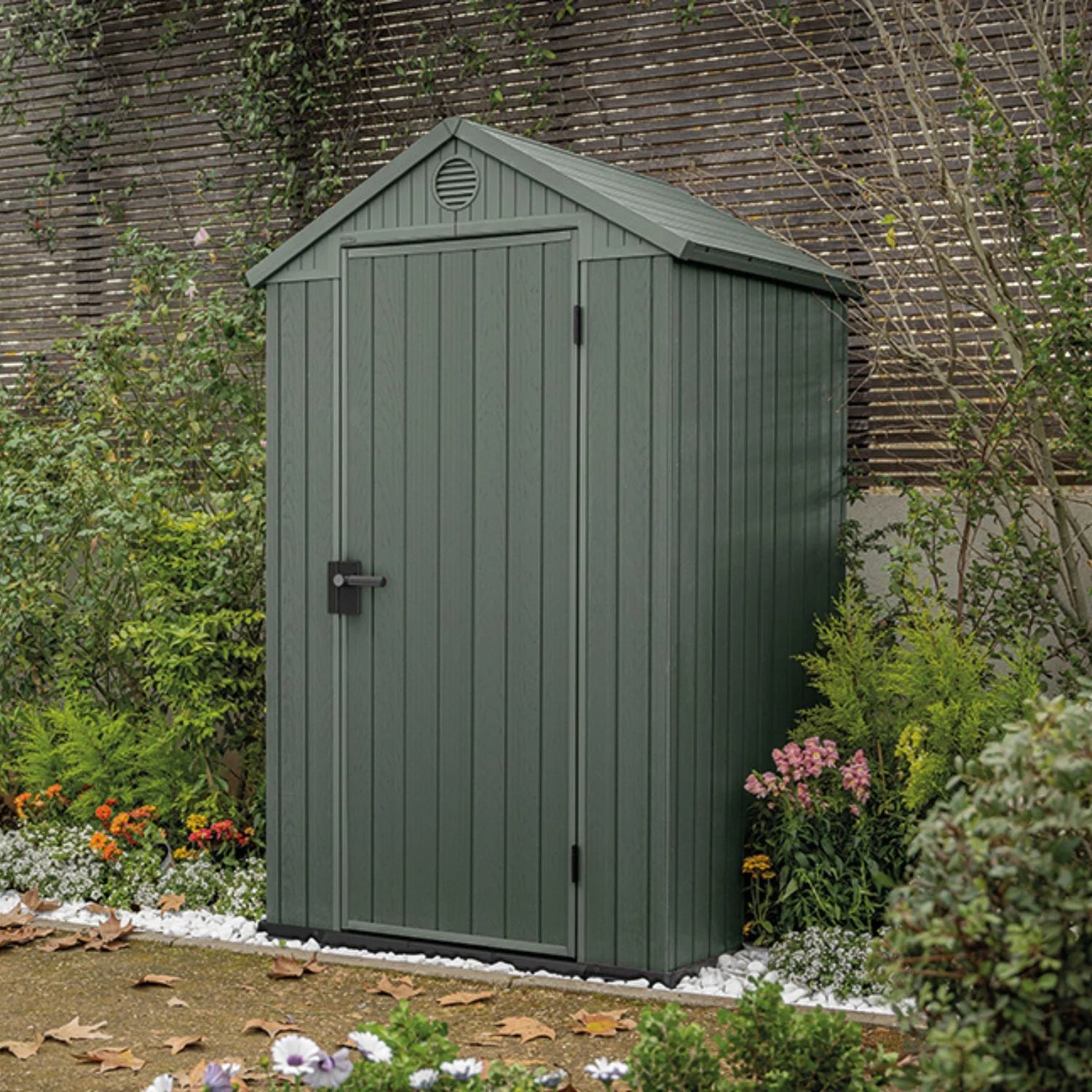 Zahradní domek Keter Darwin 4x4 (Zelená) - Perfektní řešení pro Váš exteriér (Copy)