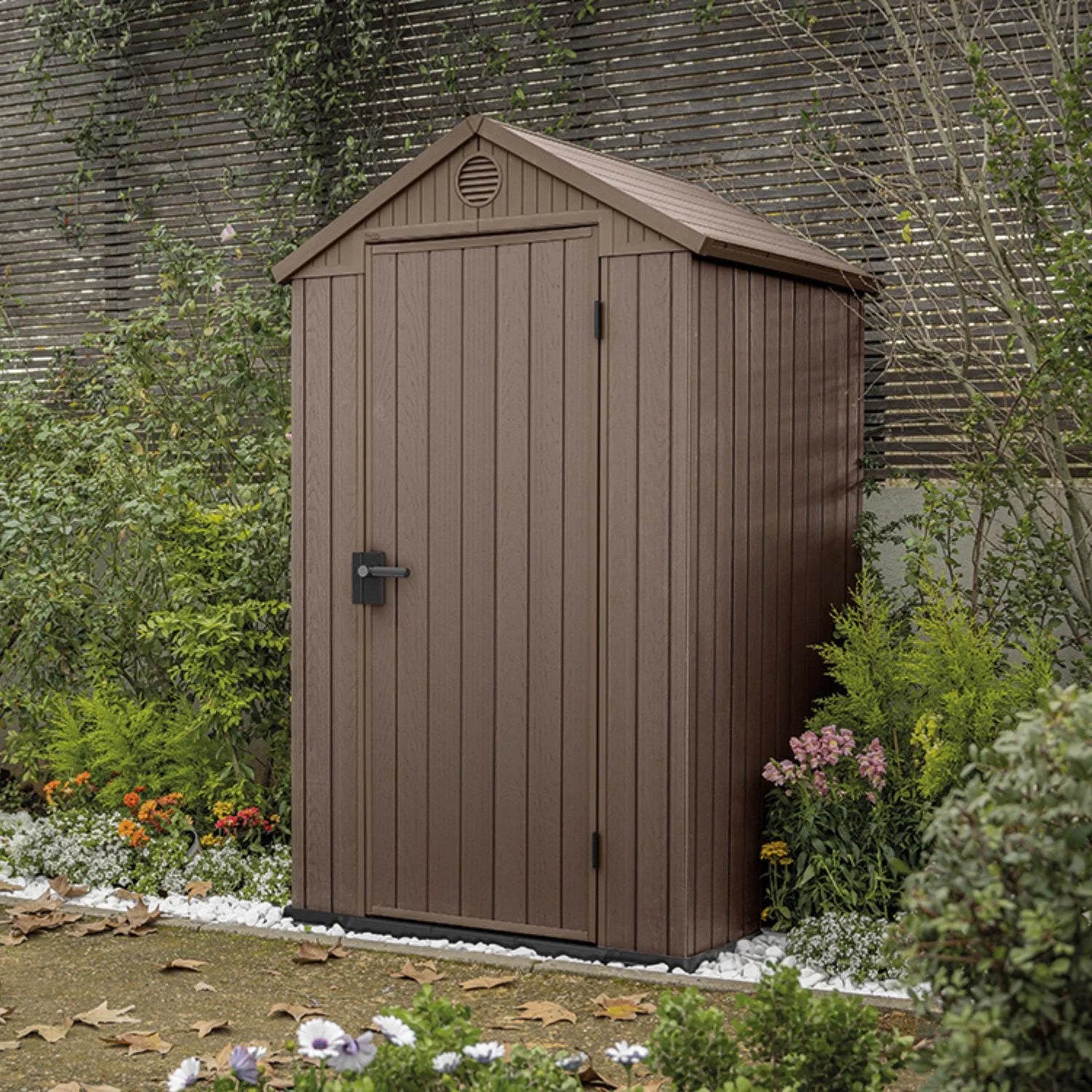 Zahradní domek Keter Darwin 4x4 (Hnědá) - Perfektní řešení pro Váš exteriér