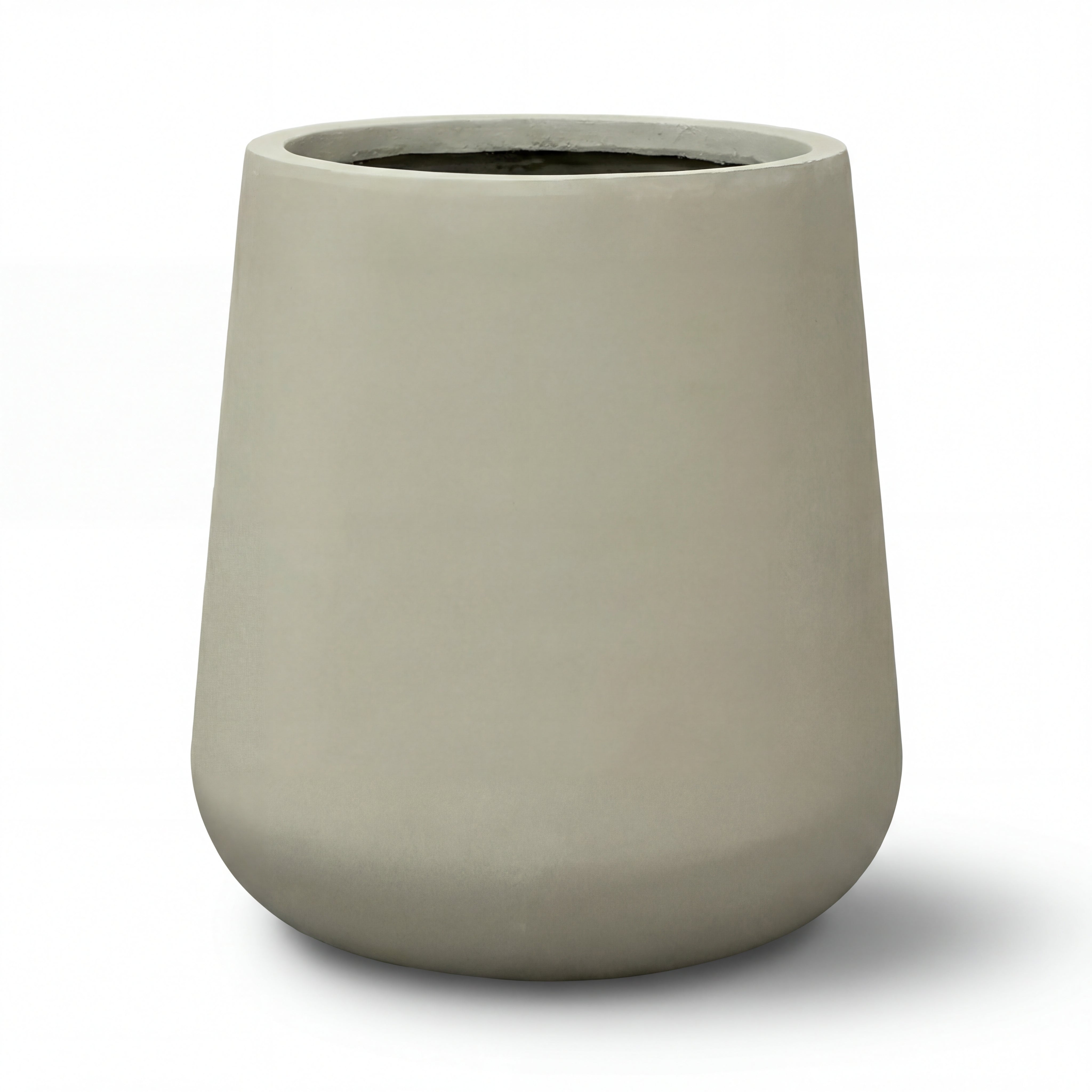 Beton-Blumentopf Silex – Beige