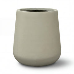 Beton-Blumentopf Silex – Beige