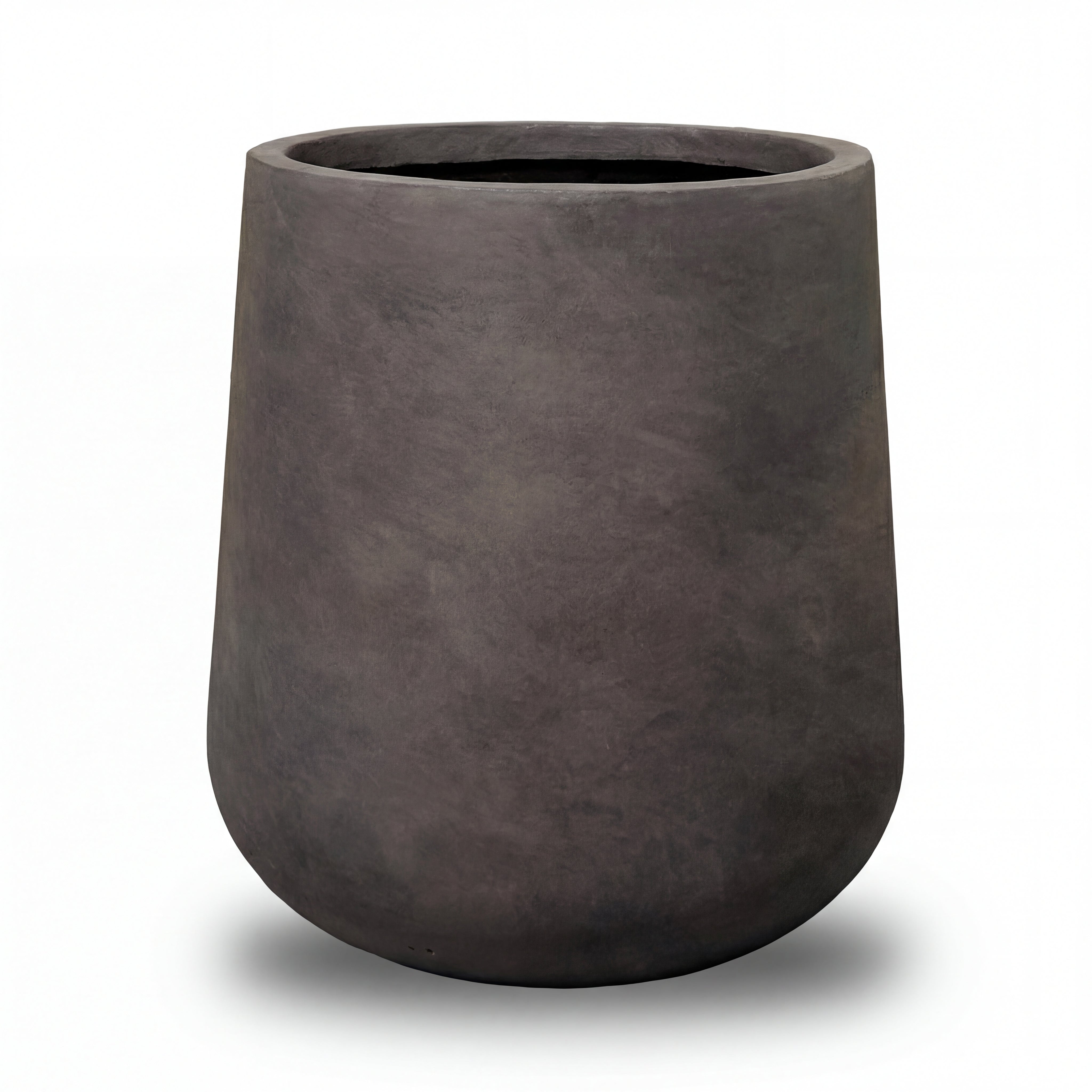 Beton-Blumentopf Silex – Braun