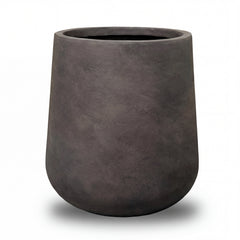 Beton-Blumentopf Silex – Braun