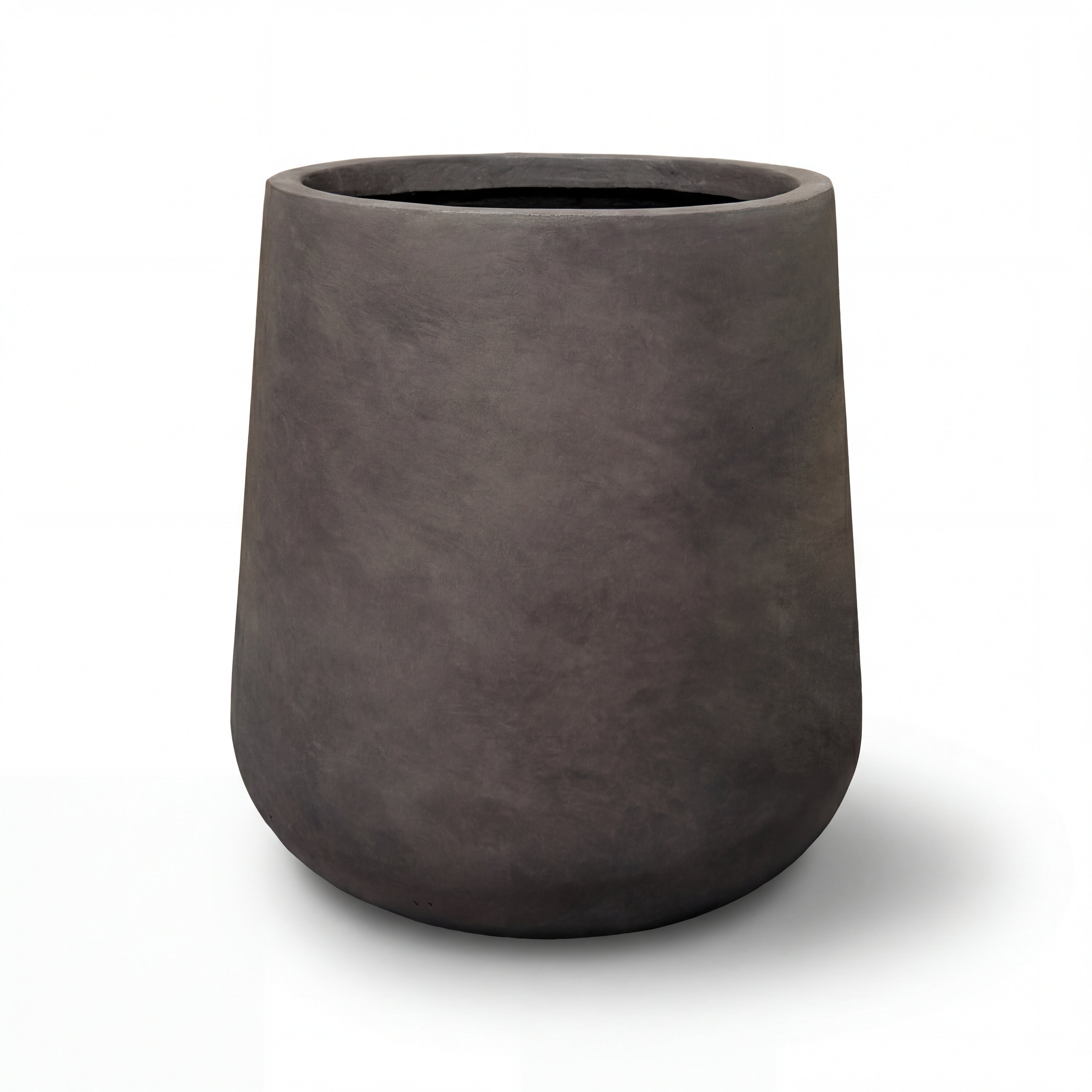 Beton-Blumentopf Silex – Braun