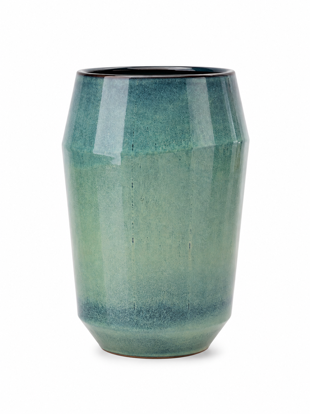 Keramik-Pflanzkübel MONACO - Hellblau - XXL (44 x 67 cm)