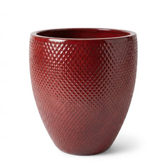 Keramik-Pflanzkübel SIGNAC - Imperialrot
