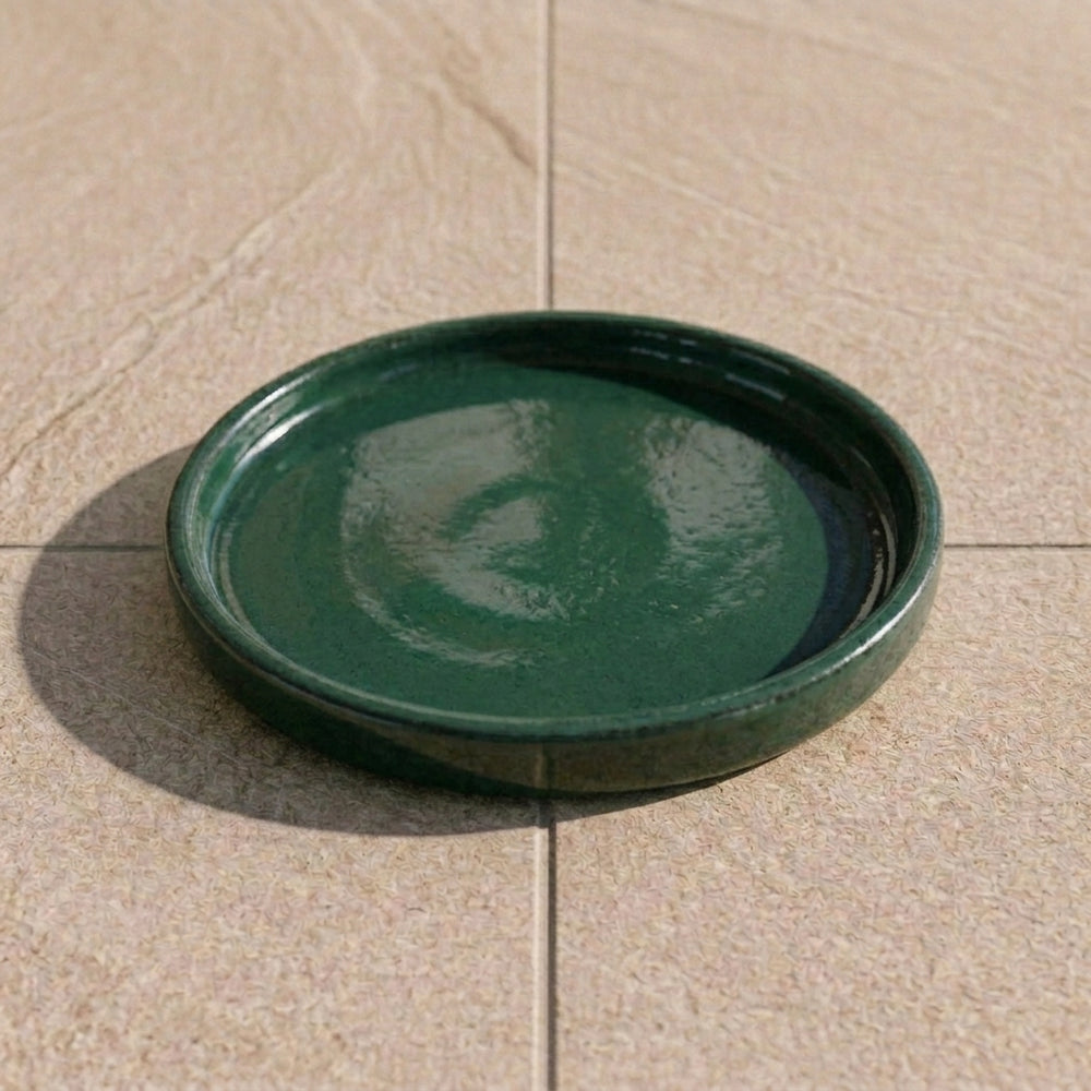 Pflanzkübel-Untersetzer – Nephrit (Ø 15–40 cm)