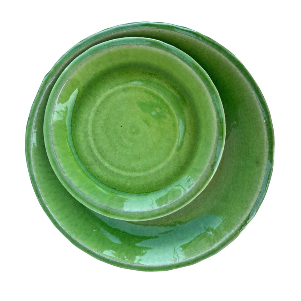 Untersetzer für Blumentopf – Apfelgrün