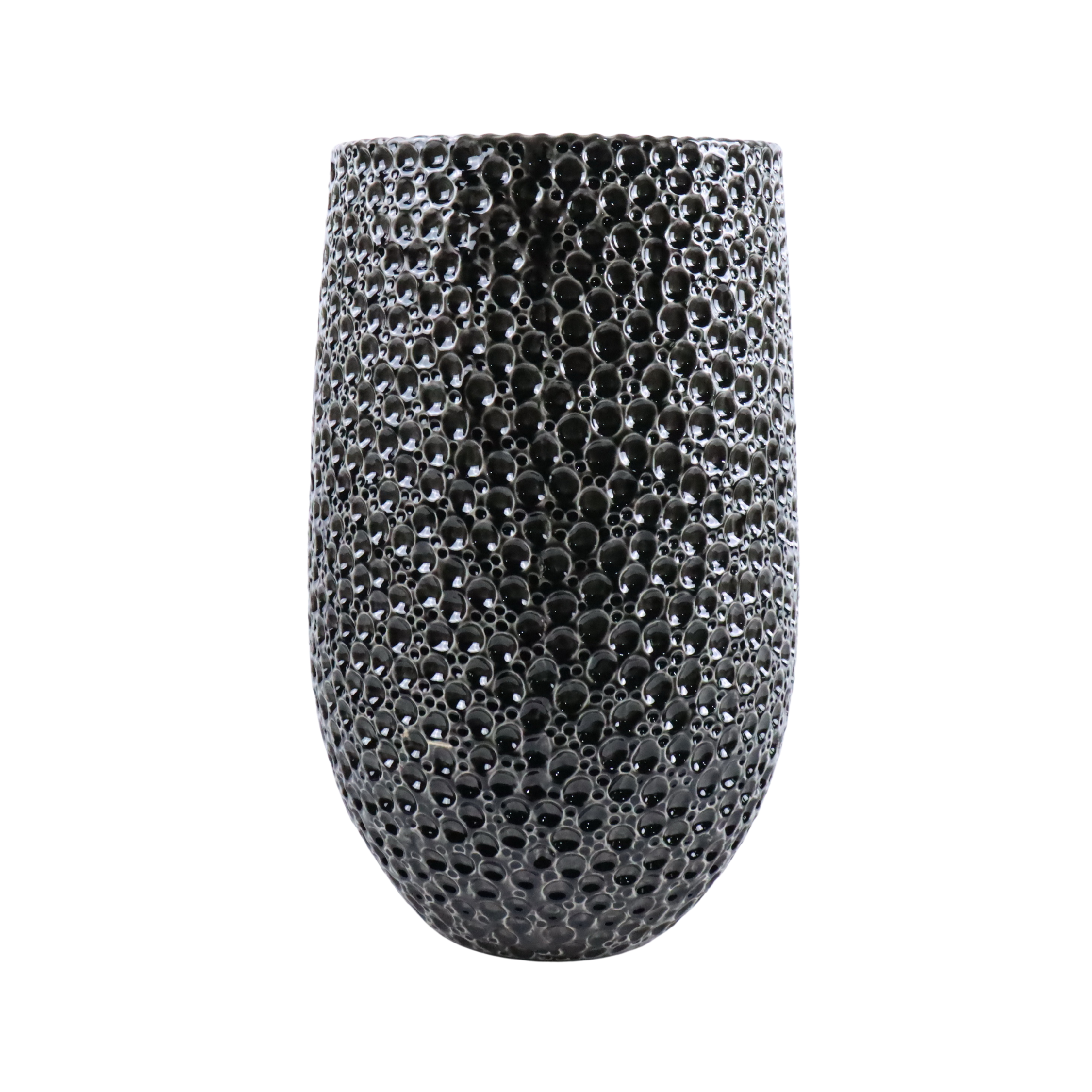 Großer Keramik-Blumentopf PARIS - Schwarz