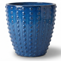 Keramik-Pflanzkübel ATTILA - Antikblau
