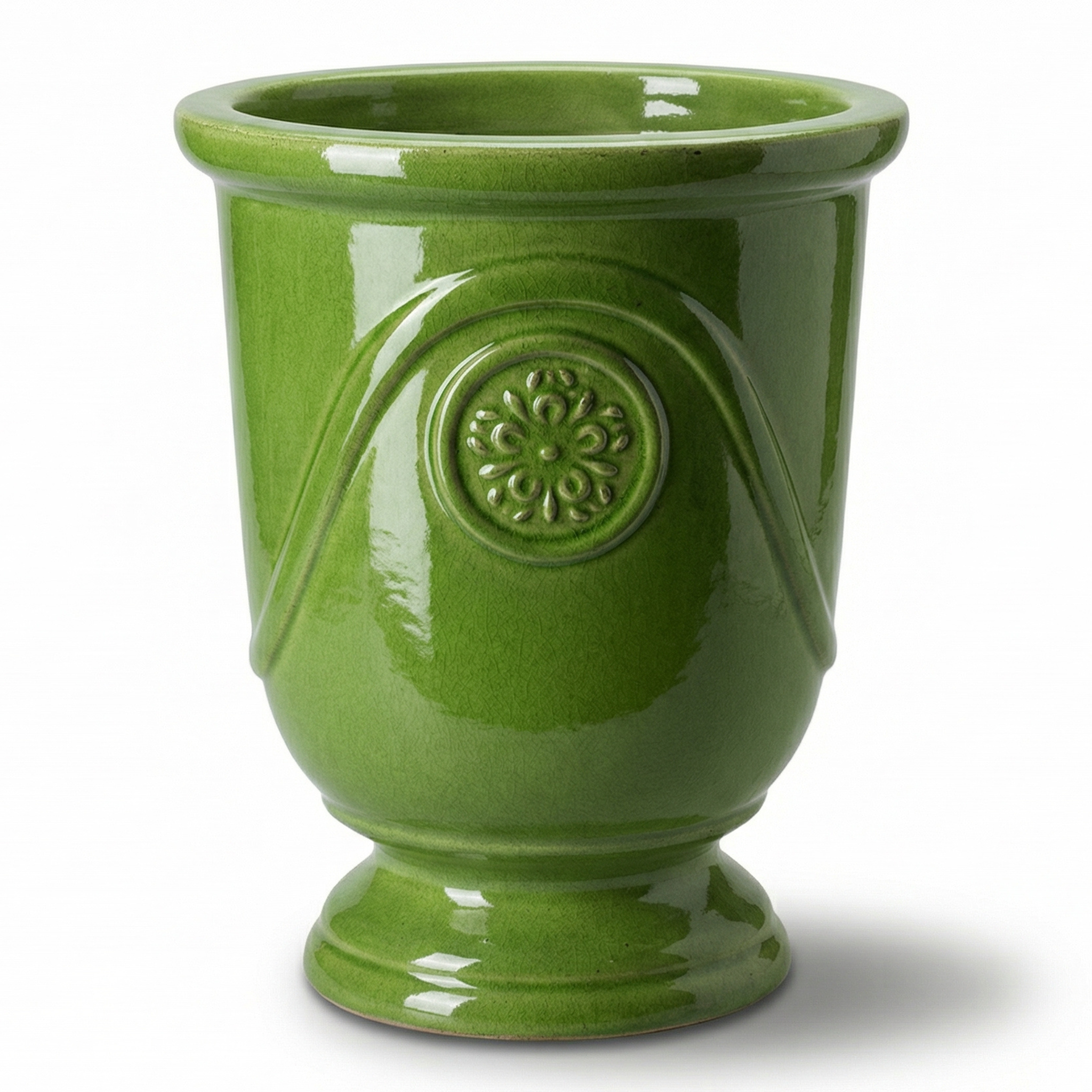 Keramik-Blumentopf MOLIÉRE - Apfelgrün
