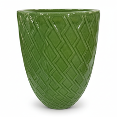 Keramický květináč Zeus - Jablkově zelená