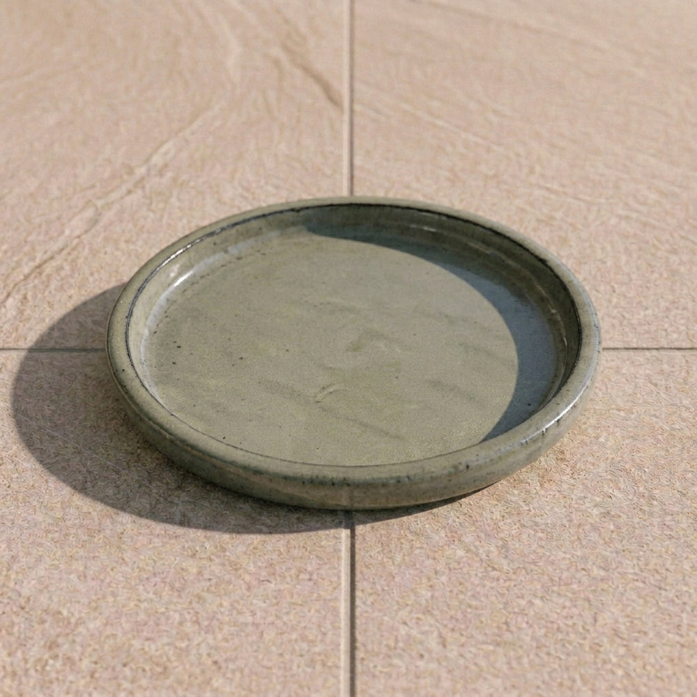 Pflanzkübel-Untersetzer – Olivgrün (Ø 20–40 cm)