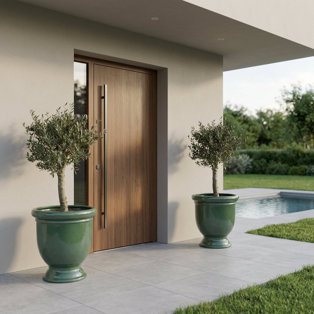Olivenbaum-Set + Titan 72×75 cm Jade