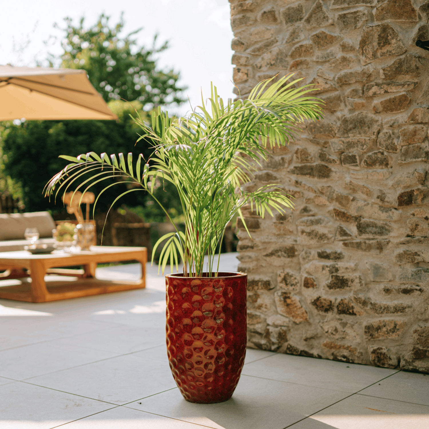 Pot MEROVEE 30x45cm rouge brique Provencelia